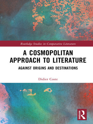 cover image of A Cosmopolitan Approach to Literature